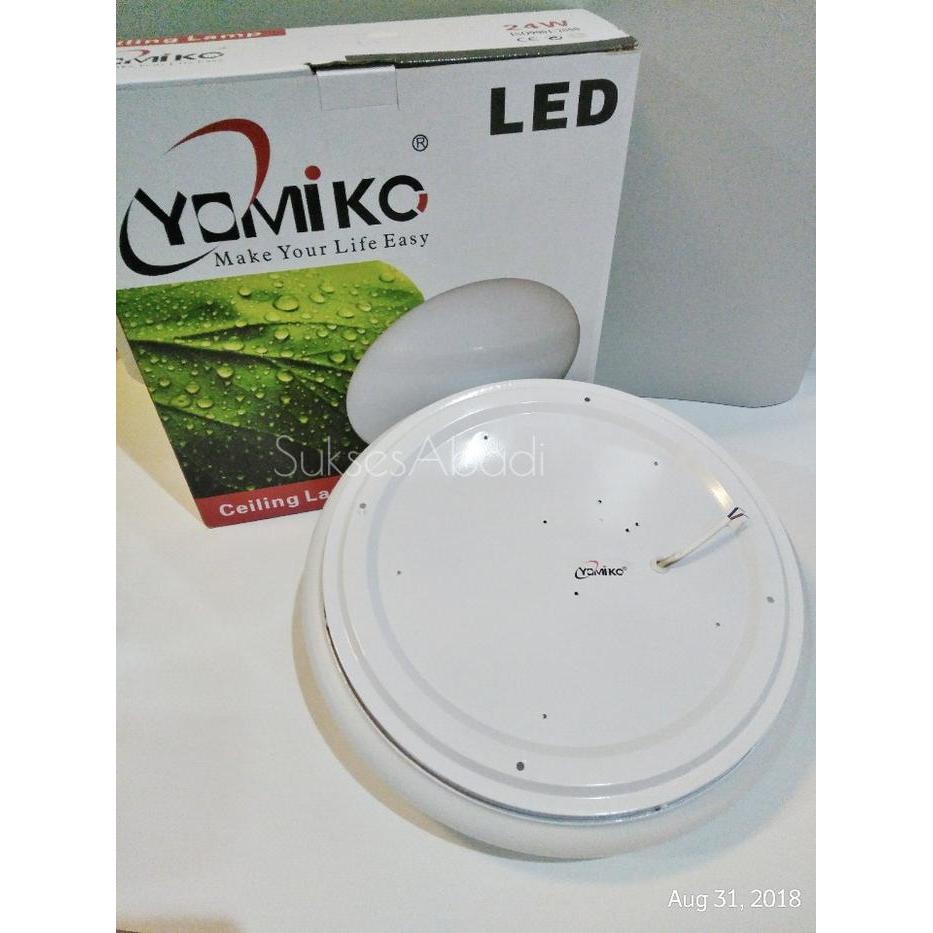 LAMPU PLAFON BARET CEILING MINIMALIS 24 W POLOS