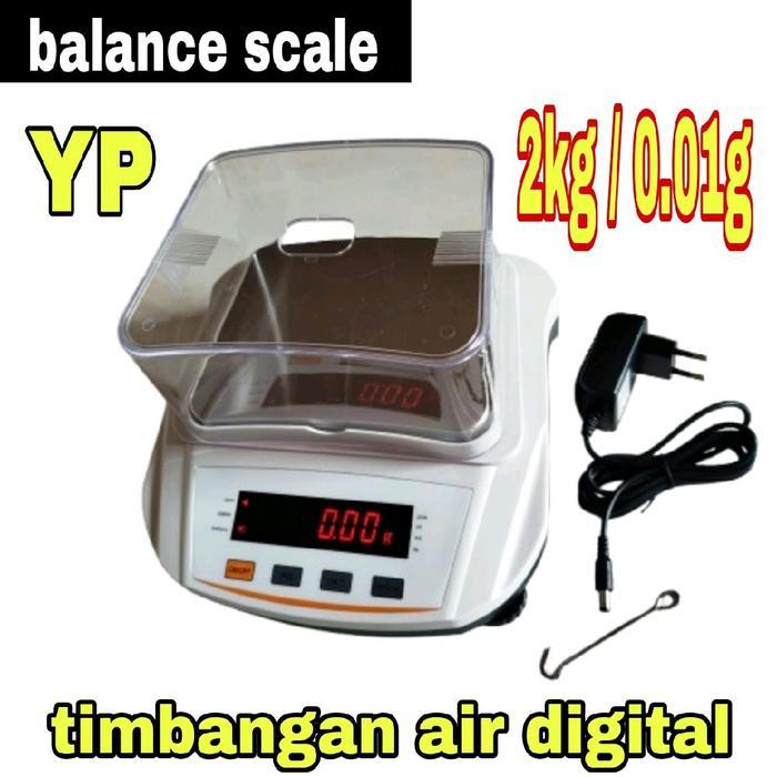 (Os) 2Kg/2000Gr 0.01G Timbangan Digital Emas/Timbangan Kadar Air Digital 0,01Gr