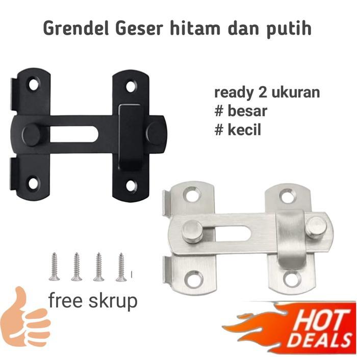 grendel kait pintu geser ,kunci sleding door,grendel selot antik, grendel lurus modern