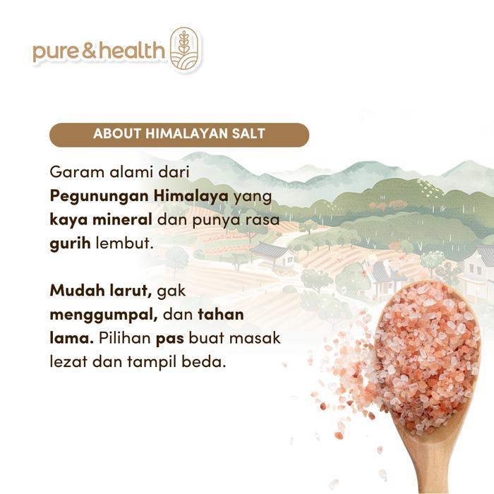 "New" Garam Himalaya 1 Kg - Garam Asli untuk Memasak dan Relaksasi