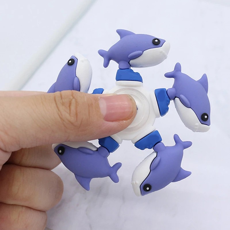 Italian Brainrot Fidget Spinner Hand Top Spinners Tung Sahur Tralalero Edc Figet Spiner Finger