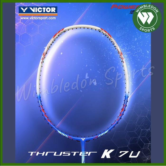 Raket Badminton Victor Thruster K 7U F / Raket Victor Tk-7U F