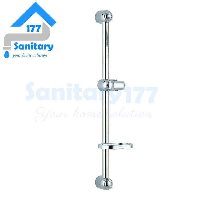 Toto Sanitary - Tiang Shower Stainless 1A- Tiang Saja & Rak Sabun Gantungan