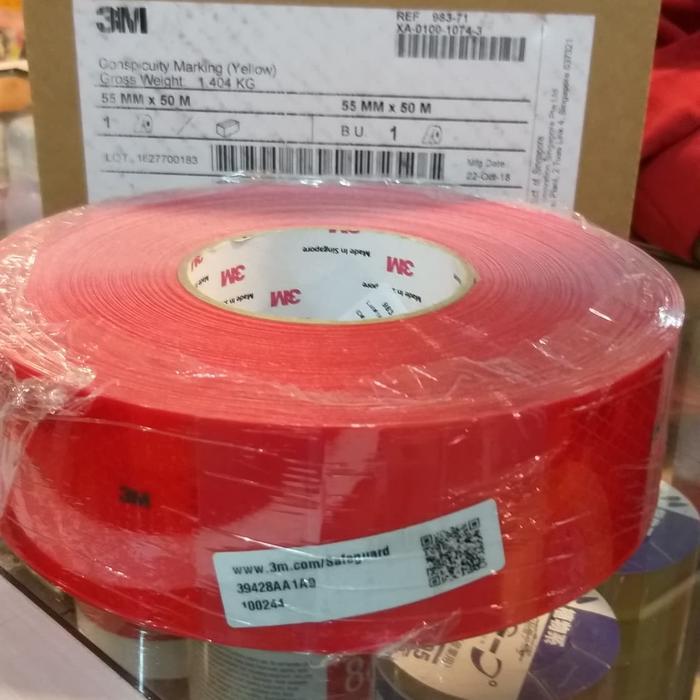 3M Stiker Scothlite Reflektor Diamond Grade-Sticker Original 3M