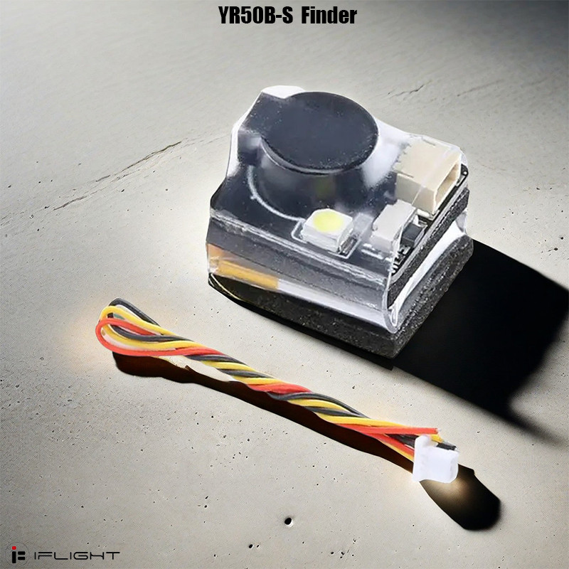 Iflight Yr50B_S Finder Buzzer 100Db Bb Ring Led Light Alarm 100 Decibels Programmable Bf F7 For Fpv