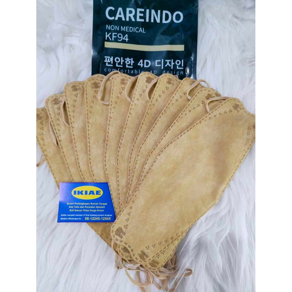 Masker Kf94 4Ply Earloop Model Korea Warna Warni Isi 10 Kn95 3 Ply Co
