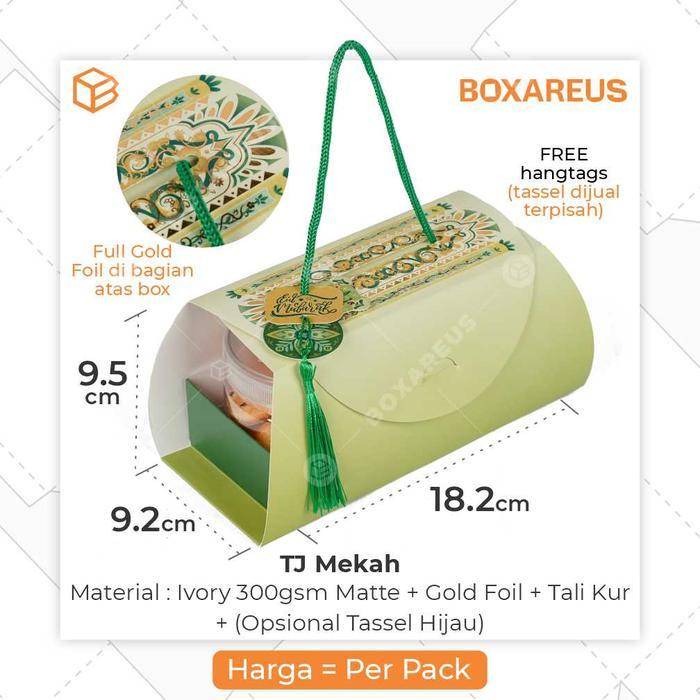 Hampers Lebaran Packaging Idul Fitri Box Toples Jar Kue Kering TJ Mekah