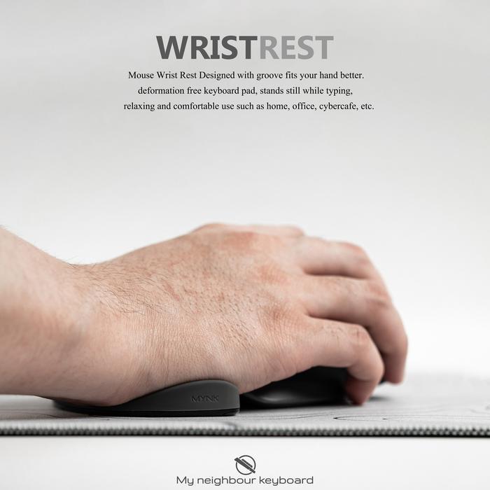 Ergonomic Wrist Rest From Mynk Wrist Pad Mouse / Mousepad