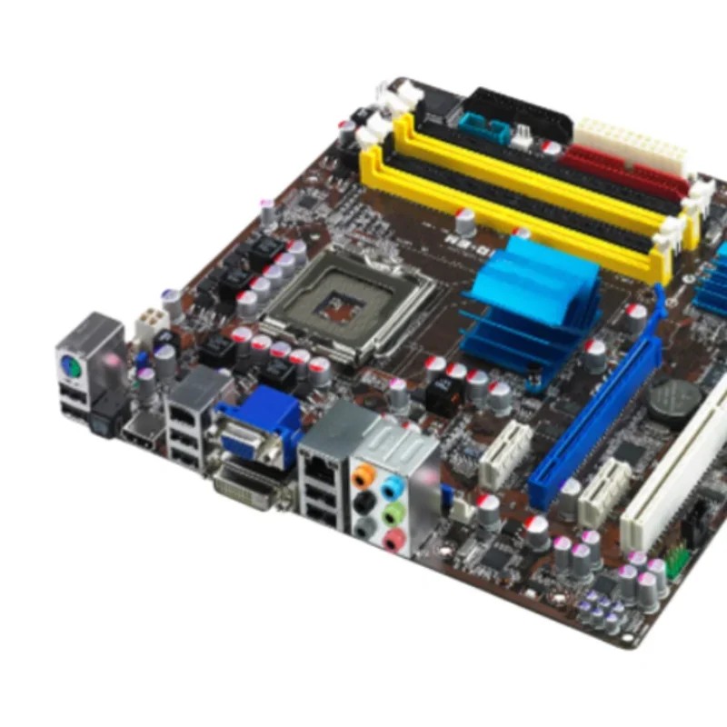 For Asus P5Q-EM Motherboard G45 LGA 775 DDR2 Micro ATX Mainboard 100% Tested Fast Ship