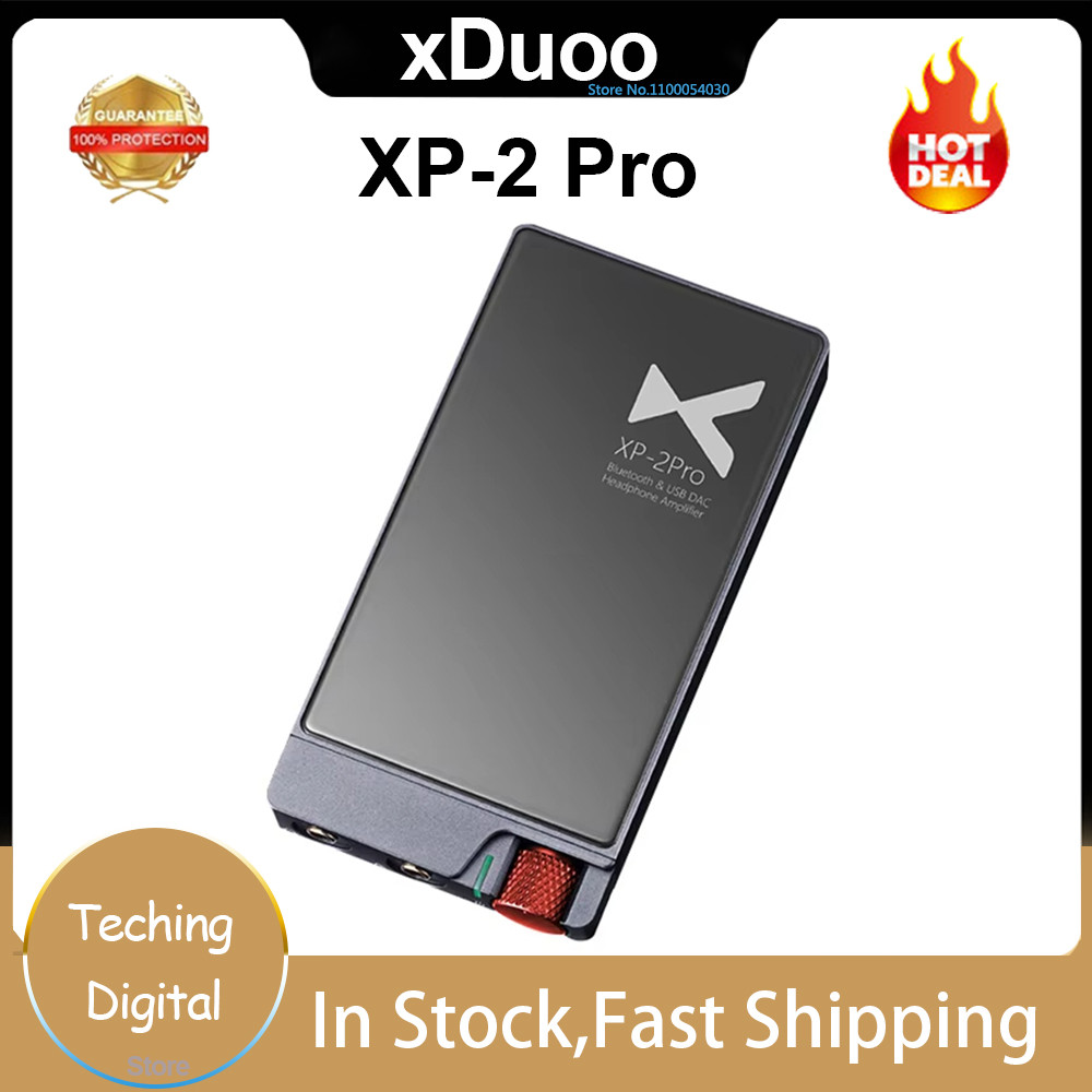 Original XDuoo XP-2 Pro Bluetooth USB DAC AMP ESS9018K2M CSR8675 XP2 PRO Portable Headphone