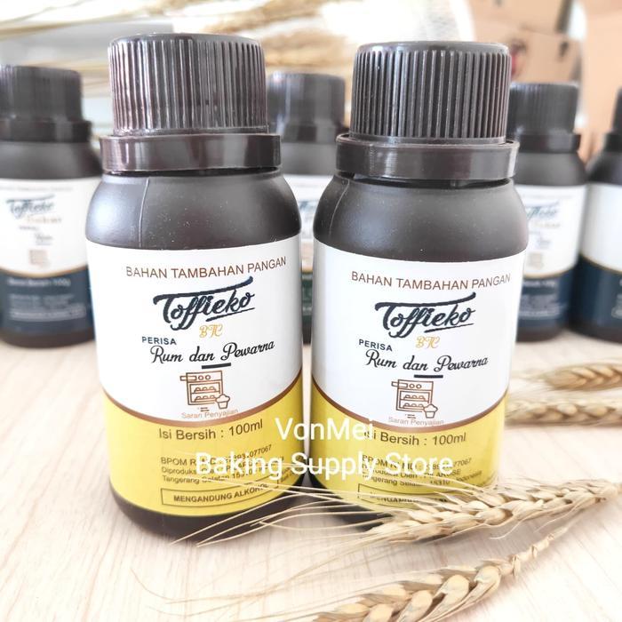 JTTOP TOFFIECO RHUM RUM BUTTER CREAM BUTTERCREAM PASTE PERISA PASTA 100 GR