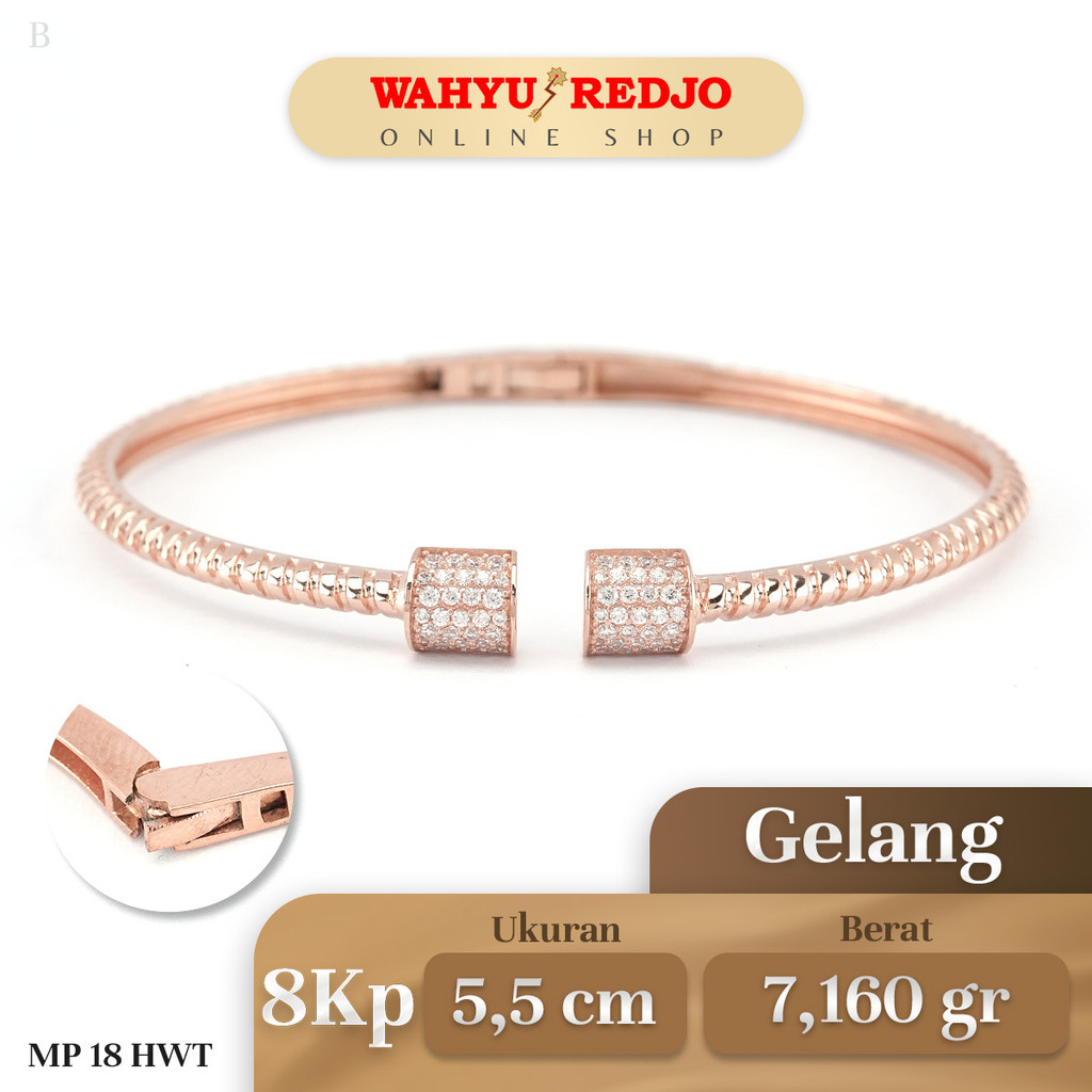 Gelang Emas Kadar 8Kp Wahyu Redjo HW GL-8KP 30901244PMR