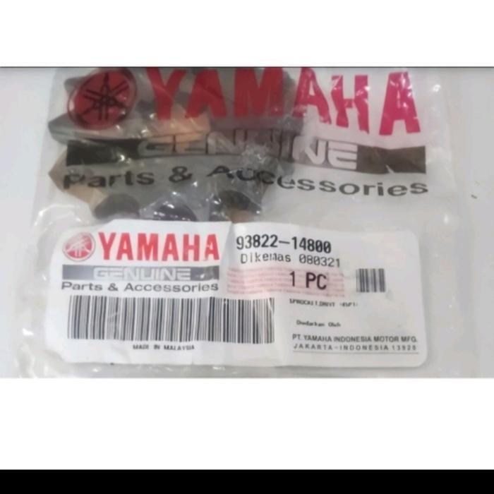 GEAR GIR DEPAN BYSON FI ASLI ORI YAMAHA 93822 14800