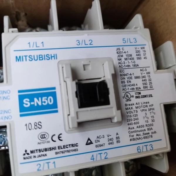 Kontaktor Mitsubishi S-N50 Sn50 Sn-50 Contactor Mitsubishi Sn 50 Mitsubisi
