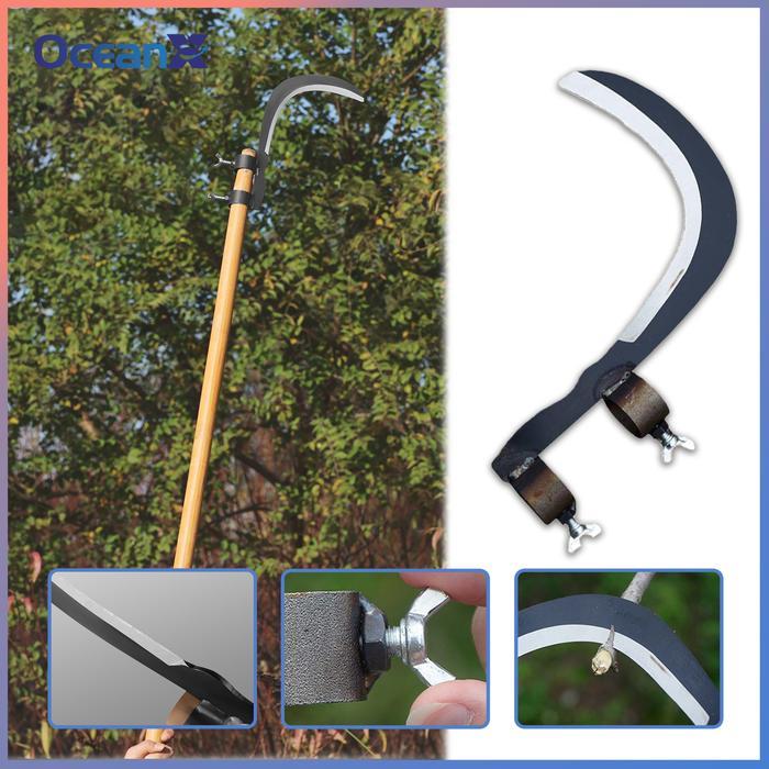 "New" Ocean-X[COD] Sabit Pisau pinang, Sabit Kelapa Sawit, Sabit Nangka, Sabit Teleskopik Serbaguna