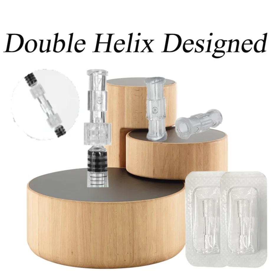 Double Helix Medical Sterile Luer Lock Adapter Transparent Pp Syringe Connector Plastic Syringe