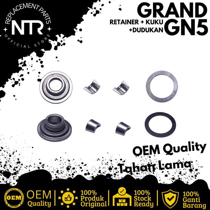 Retainer Assy Kuku Klep Dudukan Klep Topi Grand Prima Star Supra X Ntr Parts Official