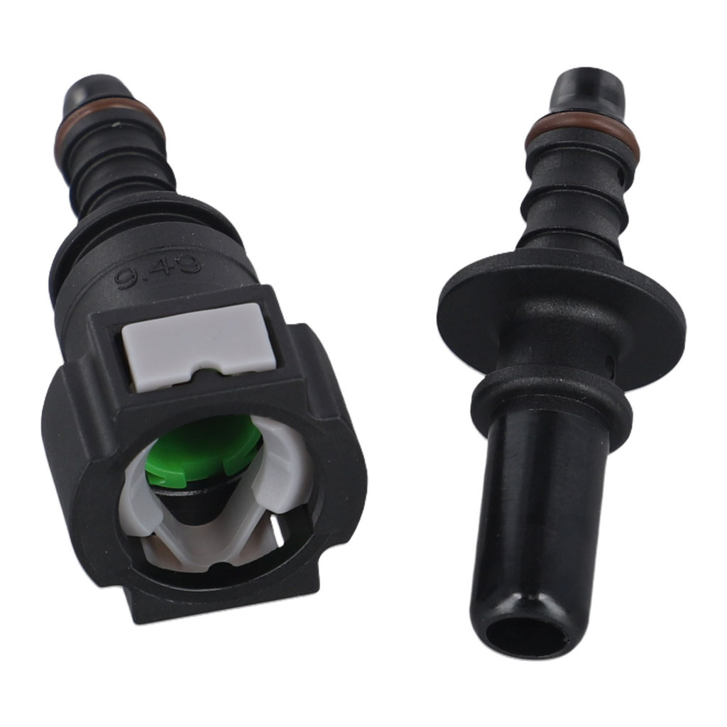 2Pcs Car Fuel Line Coupler Hose Kit Quick Release Connector 9.49 ID6 Straight Fuel Line Quick Connec