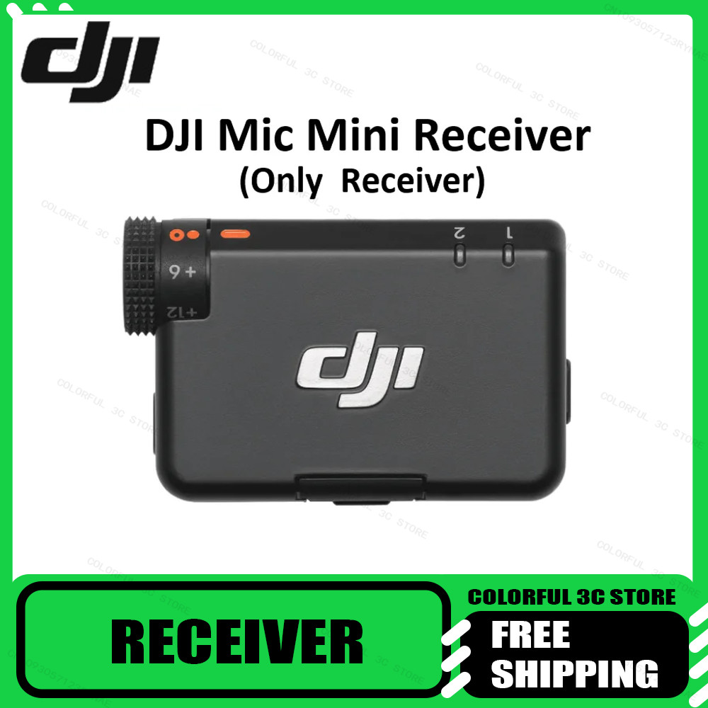 New DJI Mic Mini Receiver DJI Mic Receiver- Genuine OEM Replacement Wireless Microphone Receiver