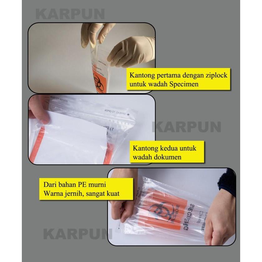 Plastik Kilp Biohazard 6'X9' Inch