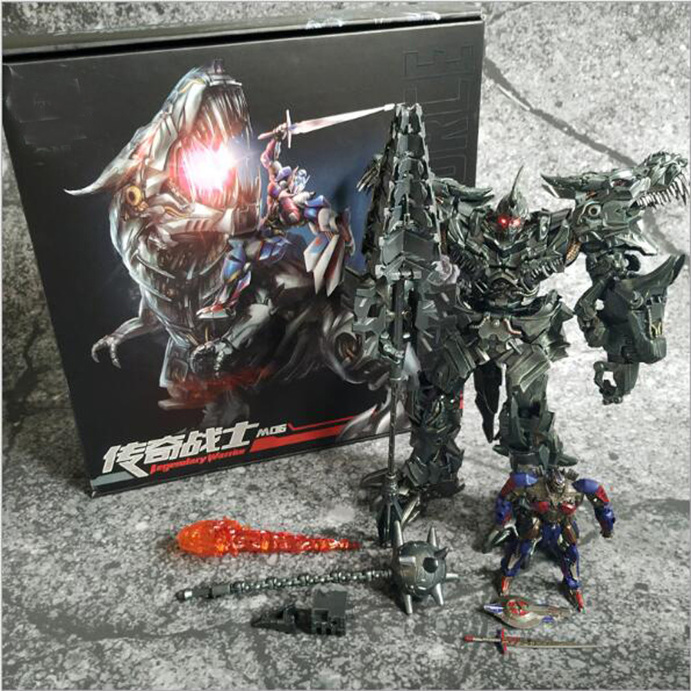 WEIJIANG LS05 Granville Tyrannosaurus Rex Transformation Dinosaur Grimlock Enlarged Version Model