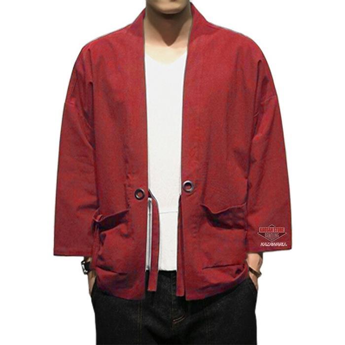 Baju Outer Outwear Oter Kimono Cardigan Kardigan Blajer Blazer Jas Haori Jepang Korea Cowok Cewek