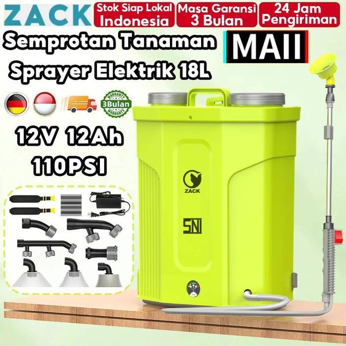 Alat Semprot Tangki Sprayer Manual 18 Liter Alat Semprotan Hama Padi and Sprayer Elektrik ZP029