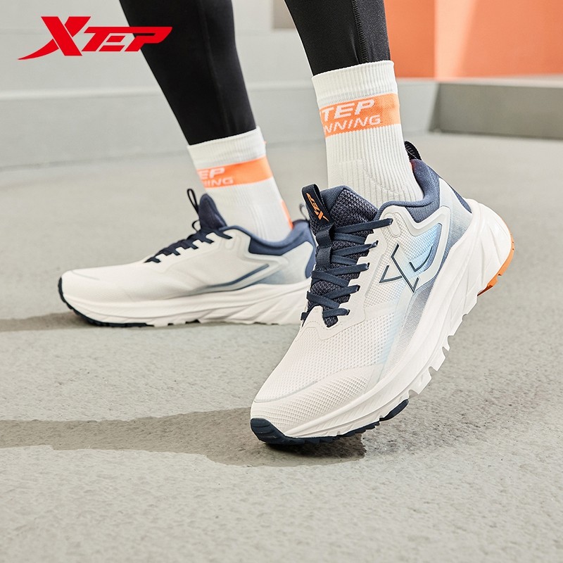 XTEP SHURAN RUNNING SHOES FOR MEN WINTER STABILITY SPORTS SHOES CUSHIONING REBOUND SNEAKERS
