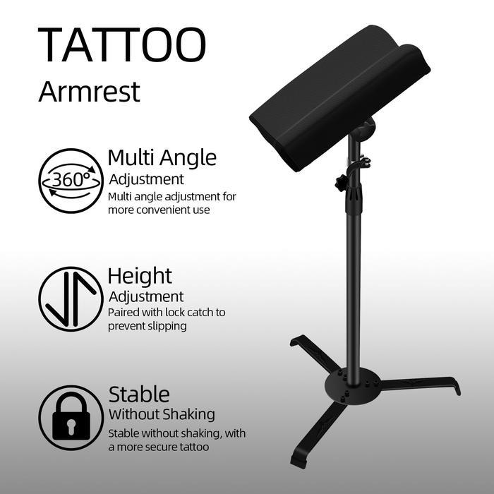 ADJUSTABLE TATTOO ARM REST COMFORTABLE HAND BRACKET STAINLESS STEEL TATTOO ARM BRACKET FOR TATTOO