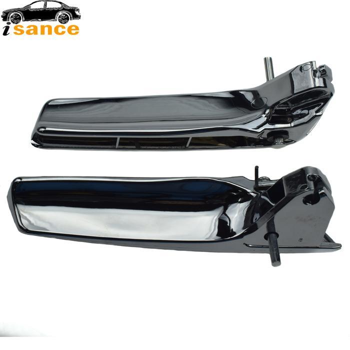PAIR INSIDE CHROME DOOR HANDLE REPAIR KIT FOR 07-14 CHEVY SILVERADO