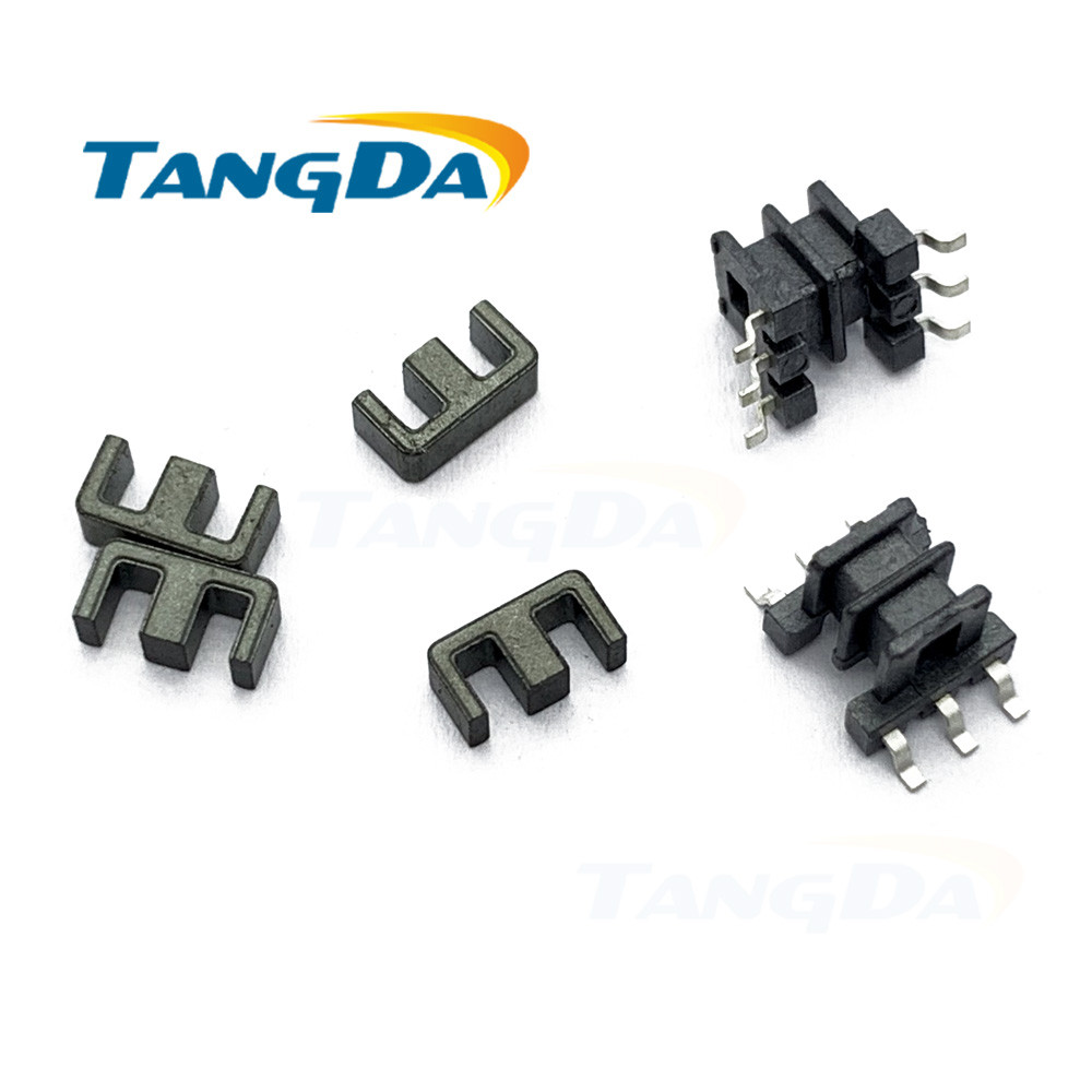 TANGDA EE5 SMD EE Bobbin magnetic core+skeleton 3+3 pin double-groove 2 groove Transformers
