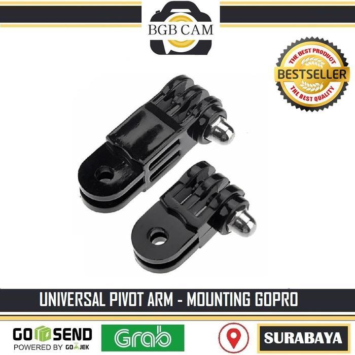 Pivot Arm Mounting Gopro / Brica / Yi cam helm / sepeda