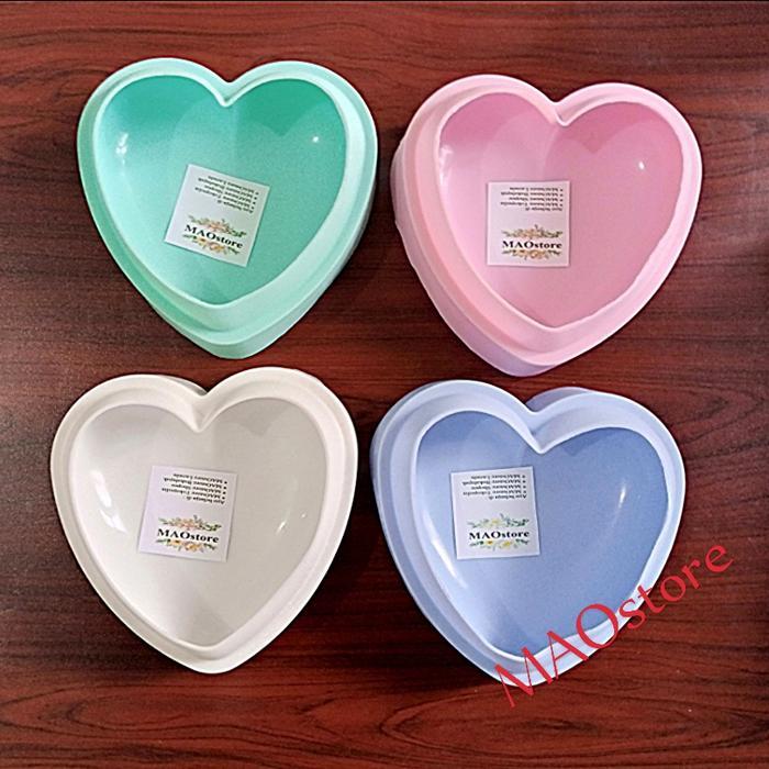 MAOSTORE CETAKAN HEART ENTREMET CAKE BENTUK HATI MIRROR CAKE
