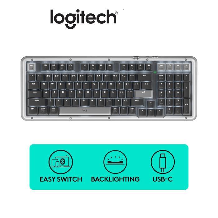 Logitech Alto Keys K98M Keyboard Wireless Bluetooth Wireless Mechanical Keyboard K 98M