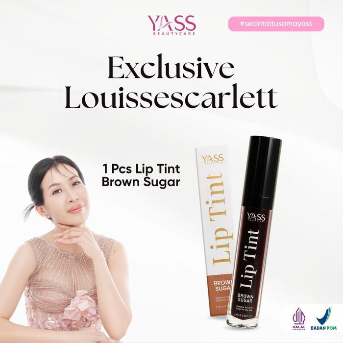 {LIVE} Lip Tint Brown Sugar Tahan 24 Jam Waterproof & Moisturizer untuk Bibir Lembab dan Tahan Lama