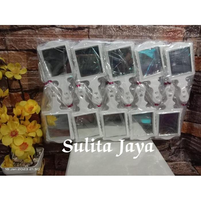 SOUVENIR KACA - Souvenir Pernikahan Kaca Gagang Putih Souvenir Pernikahan souvenir khitanan 50PCS/