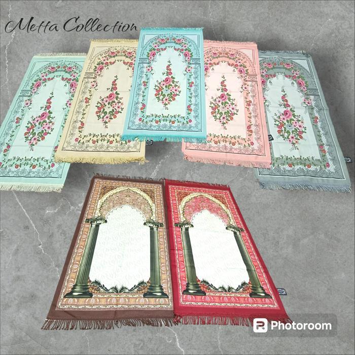 Sajadah Midi Suede Kanebo Tipis Halus Lembut Travel Premium Murah