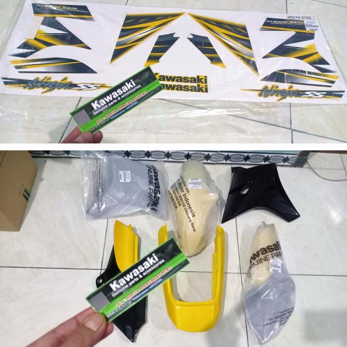 full cover body full body set ninja ss kuning original - body only