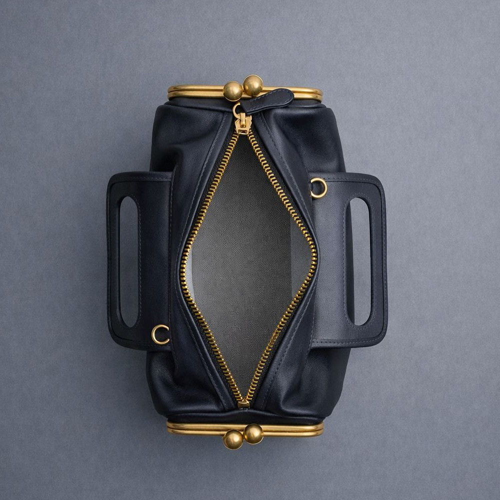 Luxury Clip Box Bags for Women Handbags High Quality PU Leather Shoulder Bag Kisslock Evening Bags