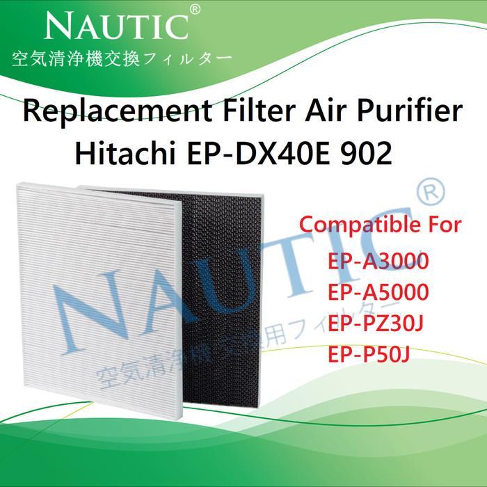 Hepa Filter Hitachi Air Purifier Ep-P50J Ep-Pz30J Ep-A5000 Ep-A3000