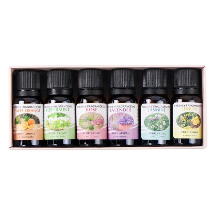 MINYAK PENGHARUM RUANGAN AROMATHERAPY ESSENTIAL OIL 6 IN 1 HUMIDIFIER