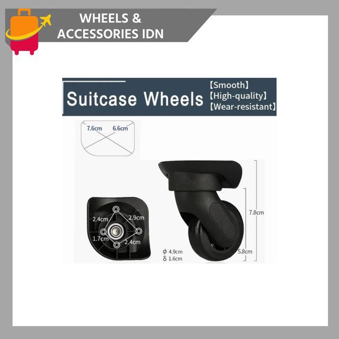 1 PCS RODA KOPER DELSEY NO LOGO OEM