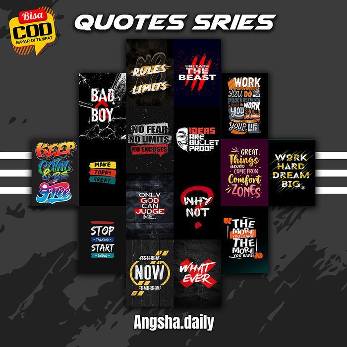 poster quotes kata kata motivasi hiasan dinding kamar aesthetic