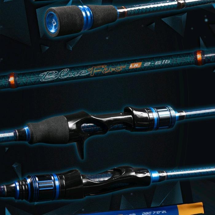 Joran Daido Bluefin 4-8lb 210cm Fuji Guide Ultralight Casting Rod MBP Gratis Ongkir