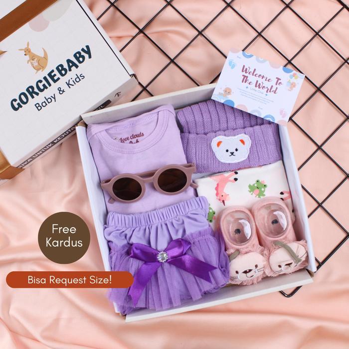 Hampers Bayi Perempuan Cewek Parcel Baby Gift Set Kado Lahiran Varian Tutu