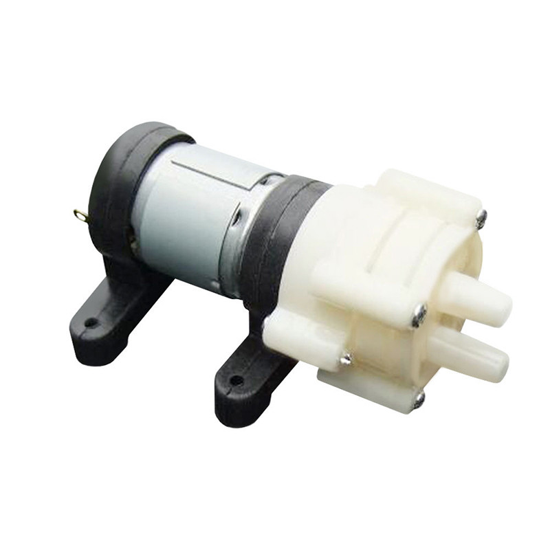 Pompa Mini Diafragma Priming Motor Semprot DC 12V Pompa Mikro untuk Dispenser Air Tangki Ikan Akuari
