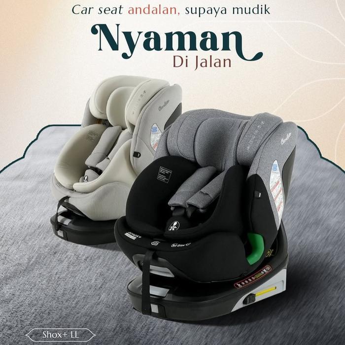 Cocolatte Shox+ 360 Car Seat Bayi Isofix