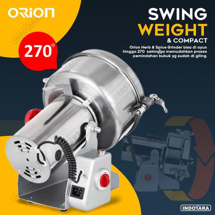 MESIN GILING BUMBU REMPAH/ PENEPUNG/ ORION SPICE HERB GRINDER