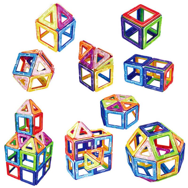 DIY Magnets Building Blocks Toys Children Designer Building Blocks Toys Cultivate Baby Creativity