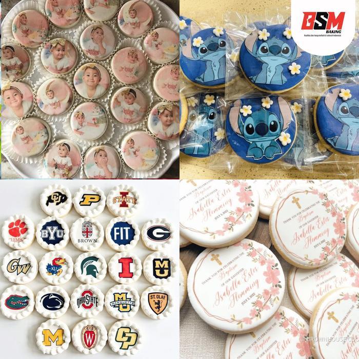 EDIBLE PRINTING / CETAK EDIBLE PRINT / CETAK EDIBLE FOTO / EDIBLE SUGAR PAPER PRINT / CETAK FOTO /